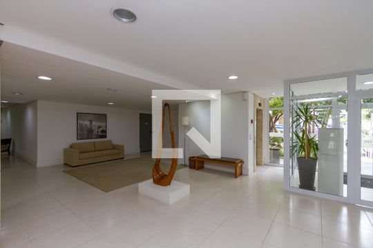Hall de Entrada de apartamento para alugar com 1 quarto, 74m² em Cidade Monções, São Paulo