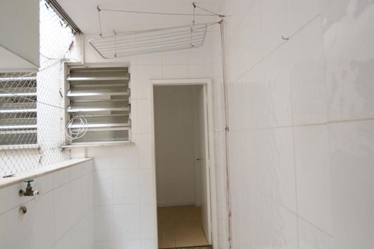 Área de Serviço de apartamento à venda com 3 quartos, 90m² em Vaz Lobo, Rio de Janeiro