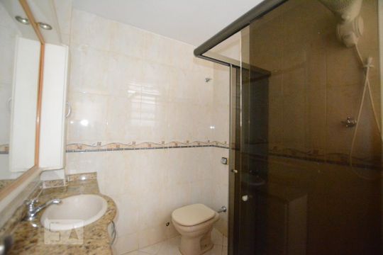 Banheiro Social de apartamento à venda com 3 quartos, 90m² em Vaz Lobo, Rio de Janeiro