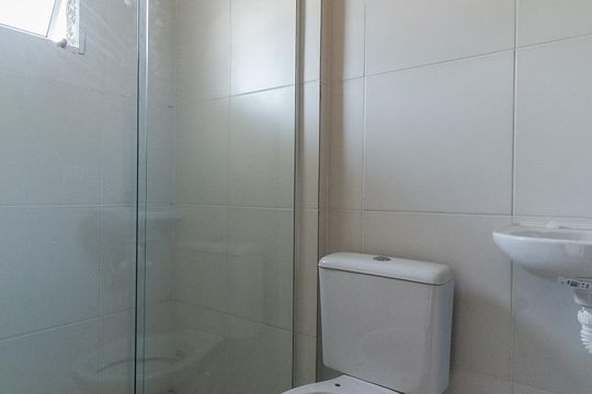 Banheiro de apartamento para alugar com 1 quarto, 35m² em Vila Matilde, São Paulo
