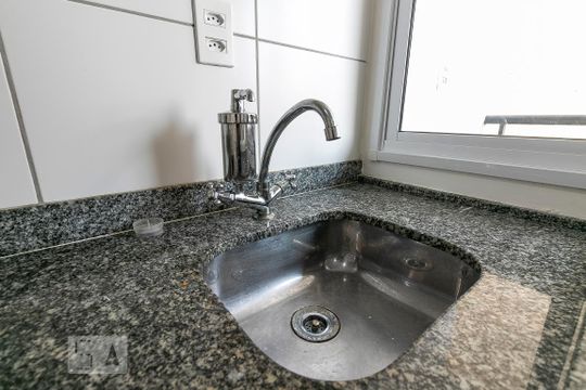 Cozinha - Pia de kitnet/studio para alugar com 1 quarto, 26m² em Brás, São Paulo