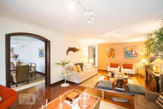Sala de Estar de casa à venda com 2 quartos, 300m² em Brooklin, São Paulo