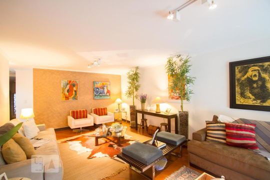 Sala de Estar de casa à venda com 2 quartos, 300m² em Brooklin, São Paulo