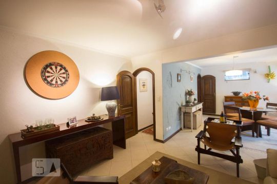Sala Lareira de casa à venda com 2 quartos, 300m² em Brooklin, São Paulo