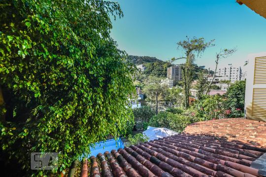 Vista da Varanda da Suíte 1 de casa à venda com 4 quartos, 700m² em Gávea, Rio de Janeiro