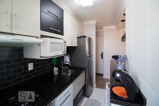 Cozinha de apartamento à venda com 3 quartos, 63m² em Centro, Diadema