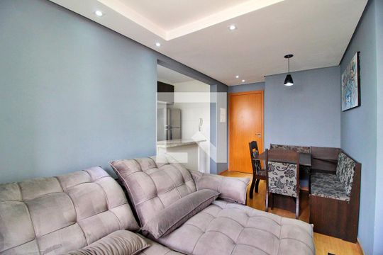 Sala de apartamento à venda com 2 quartos, 64m² em Utinga, Santo André