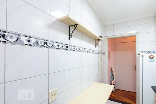 Cozinha de apartamento para alugar com 2 quartos, 52m² em Vila Metalúrgica, Santo André