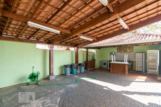 Área comum - Churrasqueira de apartamento para alugar com 2 quartos, 52m² em Vila Metalúrgica, Santo André