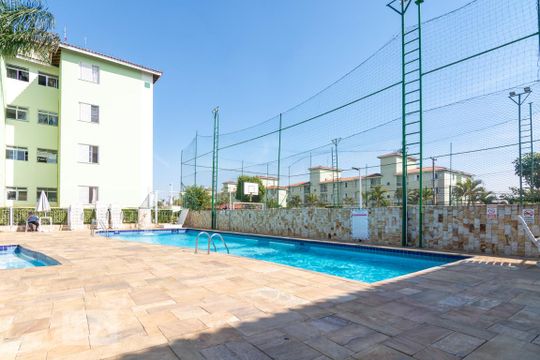 Área comum - Piscina de apartamento para alugar com 2 quartos, 52m² em Vila Metalúrgica, Santo André