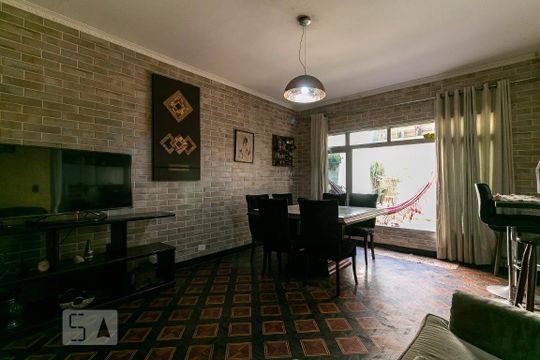 Sala de casa à venda com 3 quartos, 350m² em Chácara Santo Antônio (zona Leste), São Paulo