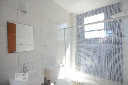 Banheiro da suite de apartamento à venda com 2 quartos, 84m² em Vila da Penha, Rio de Janeiro