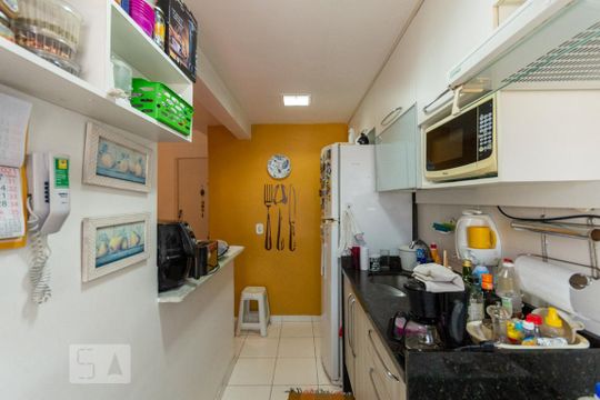 Cozinha e Área de Serviço de apartamento à venda com 2 quartos, 50m² em São Cristóvão, Rio de Janeiro