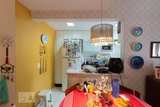 Sala de apartamento à venda com 2 quartos, 50m² em São Cristóvão, Rio de Janeiro