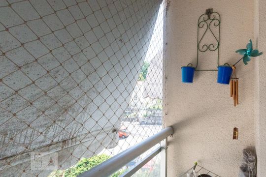 Varanda da Sala de apartamento à venda com 2 quartos, 50m² em São Cristóvão, Rio de Janeiro