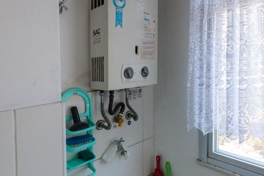 Cozinha e Área de Serviço de apartamento à venda com 2 quartos, 50m² em São Cristóvão, Rio de Janeiro