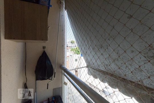 Varanda da Sala de apartamento à venda com 2 quartos, 50m² em São Cristóvão, Rio de Janeiro