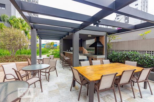 Área comum - Churrasqueira de apartamento à venda com 1 quarto, 65m² em Continental, Osasco
