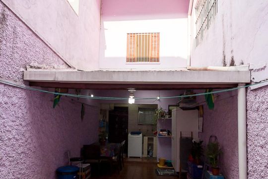 Fachada da casa - fundos de casa para alugar com 2 quartos, 112m² em Jardim Santa Mena, Guarulhos