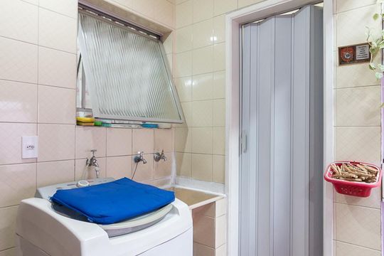 Área de serviço de casa para alugar com 2 quartos, 112m² em Jardim Santa Mena, Guarulhos