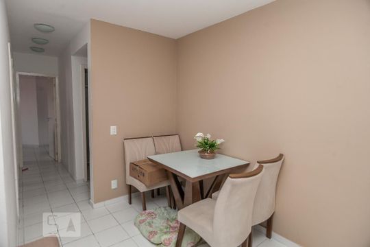 Sala de apartamento à venda com 3 quartos, 85m² em Taquara, Rio de Janeiro