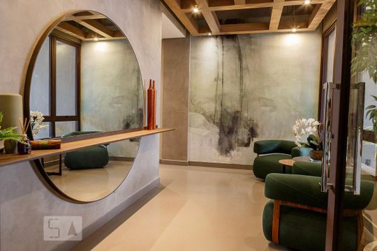 Hall de Entrada de apartamento para alugar com 2 quartos, 82m² em Vila Madalena, São Paulo