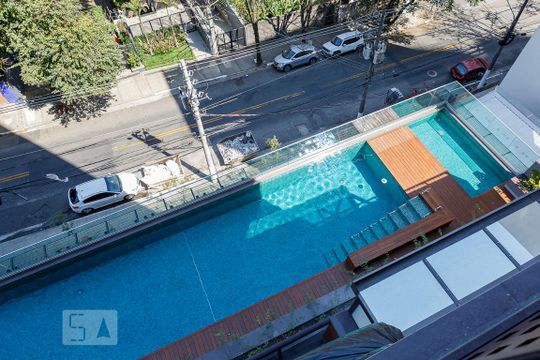 Área comum - Piscina de apartamento para alugar com 2 quartos, 72m² em Vila Madalena, São Paulo