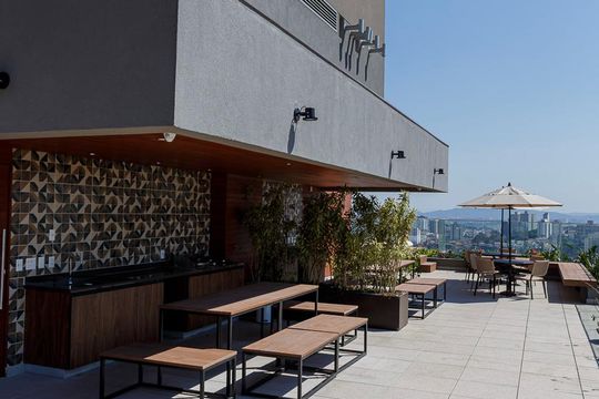 Área Comum - Rooftop de apartamento para alugar com 2 quartos, 72m² em Vila Madalena, São Paulo