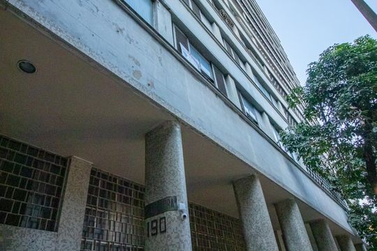 Fachada de apartamento à venda com 3 quartos, 120m² em Centro, Belo Horizonte