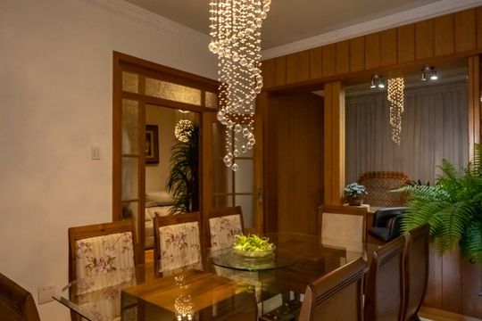 Sala de Jantar de apartamento à venda com 3 quartos, 120m² em Centro, Belo Horizonte
