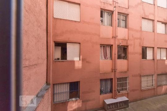 Quarto - Vista de apartamento à venda com 1 quarto, 38m² em Vila Jerusalem, São Bernardo do Campo