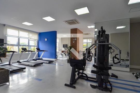 Área comum - Academia de apartamento para alugar com 3 quartos, 106m² em Jardim Flor da Montanha, Guarulhos