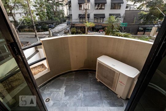 Varanda de apartamento para alugar com 1 quarto, 75m² em Itaim Bibi, São Paulo