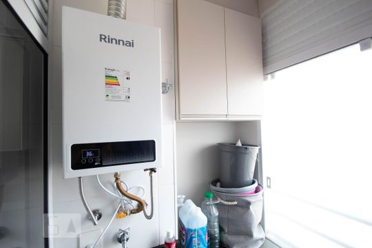 Área de Serviço de apartamento à venda com 2 quartos, 58m² em Quitaúna, Osasco