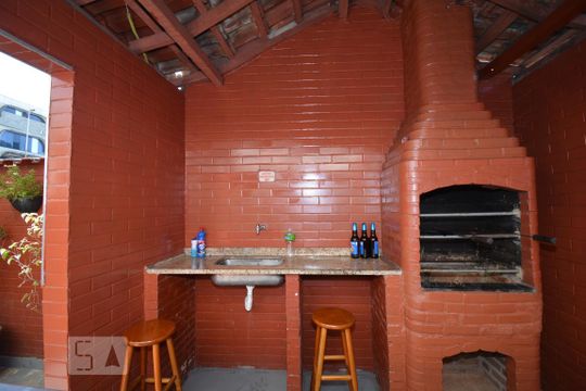Área comum - Churrasqueira de apartamento à venda com 3 quartos, 110m² em Engenho Novo, Rio de Janeiro