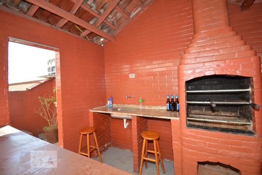 Área comum - Churrasqueira de apartamento à venda com 3 quartos, 110m² em Engenho Novo, Rio de Janeiro