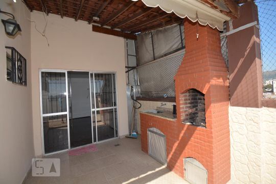 Cobertura - Churrasqueira de apartamento à venda com 3 quartos, 110m² em Engenho Novo, Rio de Janeiro