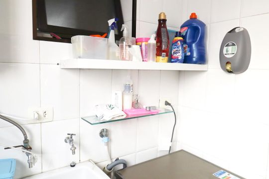 Área de Serviço de apartamento para alugar com 3 quartos, 105m² em Vila Bocaina, Mauá