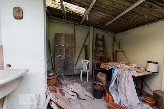 Área de Serviço de casa para alugar com 1 quarto, 60m² em Vila Gumercindo, São Paulo