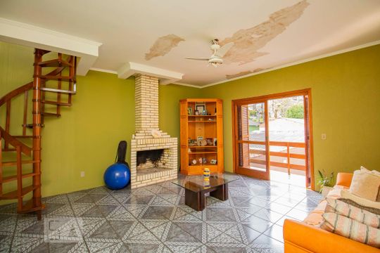 Sala 2 de casa para alugar com 4 quartos, 390m² em Jardim Floresta, Porto Alegre