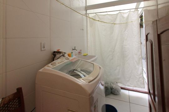 Área de serviço de apartamento à venda com 3 quartos, 67m² em Santa Maria, Santo André