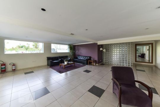 Hall Social de apartamento para alugar com 3 quartos, 150m² em Centro, São Bernardo do Campo