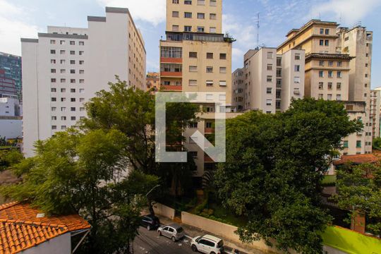 Vista de kitnet/studio para alugar com 1 quarto, 25m² em Consolação, São Paulo
