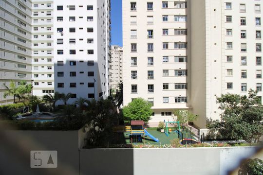 Vista da sala de apartamento para alugar com 3 quartos, 120m² em Perdizes, São Paulo