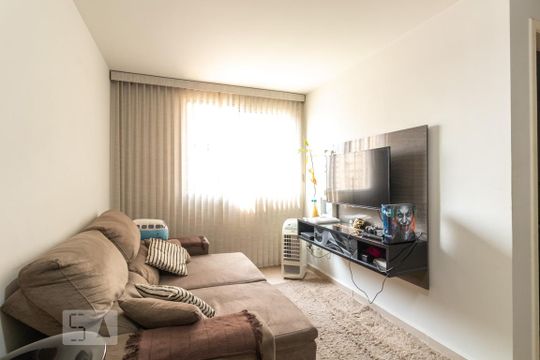 Sala de apartamento para alugar com 2 quartos, 55m² em Conjunto Residencial Trinta E Um de Março, São José dos Campos