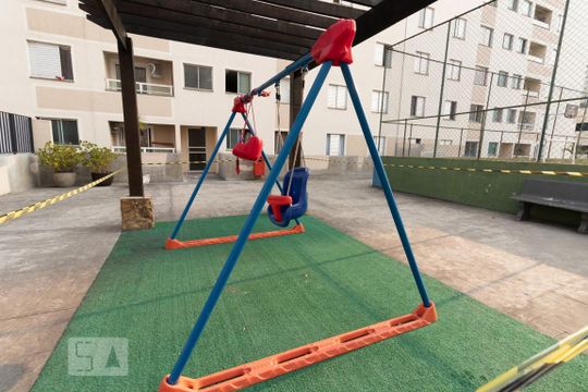 Área Comum - Playground de apartamento para alugar com 2 quartos, 55m² em Conjunto Residencial Trinta E Um de Março, São José dos Campos