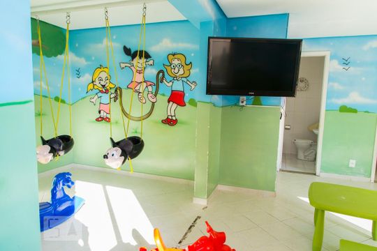 Área comum - Brinquedoteca de apartamento para alugar com 2 quartos, 49m² em Vila Parque Jabaquara, São Paulo