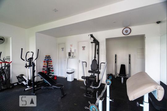 Área comum - Academia de apartamento para alugar com 2 quartos, 49m² em Vila Parque Jabaquara, São Paulo