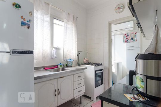 Cozinha de apartamento à venda com 2 quartos, 51m² em Vila da Saúde, São Paulo