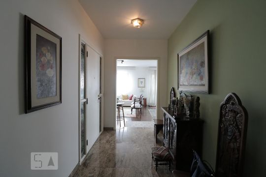 Hall de apartamento à venda com 4 quartos, 270m² em Jardim Anália Franco, São Paulo